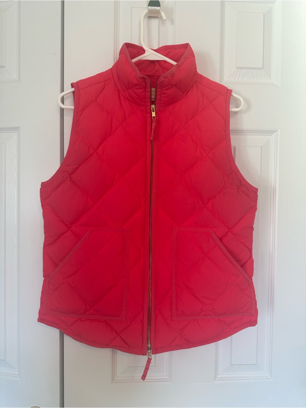 J.Crew Pink Quilted Puffer Vest – Women’s Small